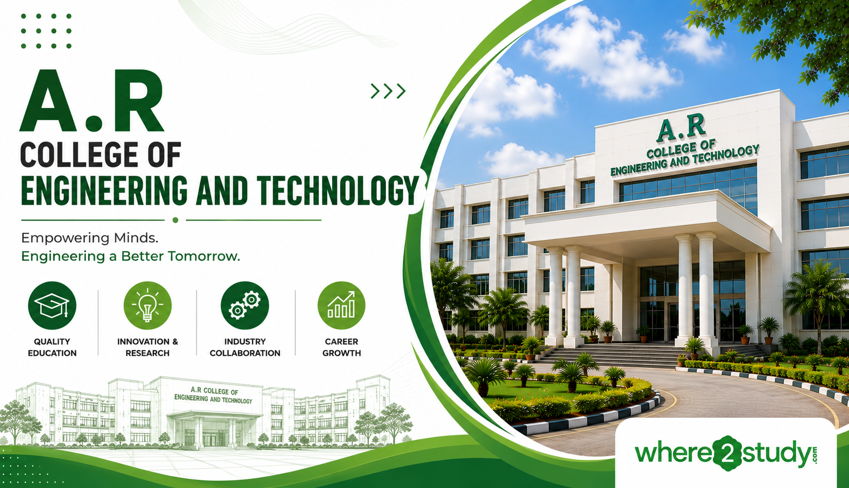 Unlock Potential at A.R College of Engineering and Technology, Tirunelveli – Premier Tamil Nadu Engineering Hub