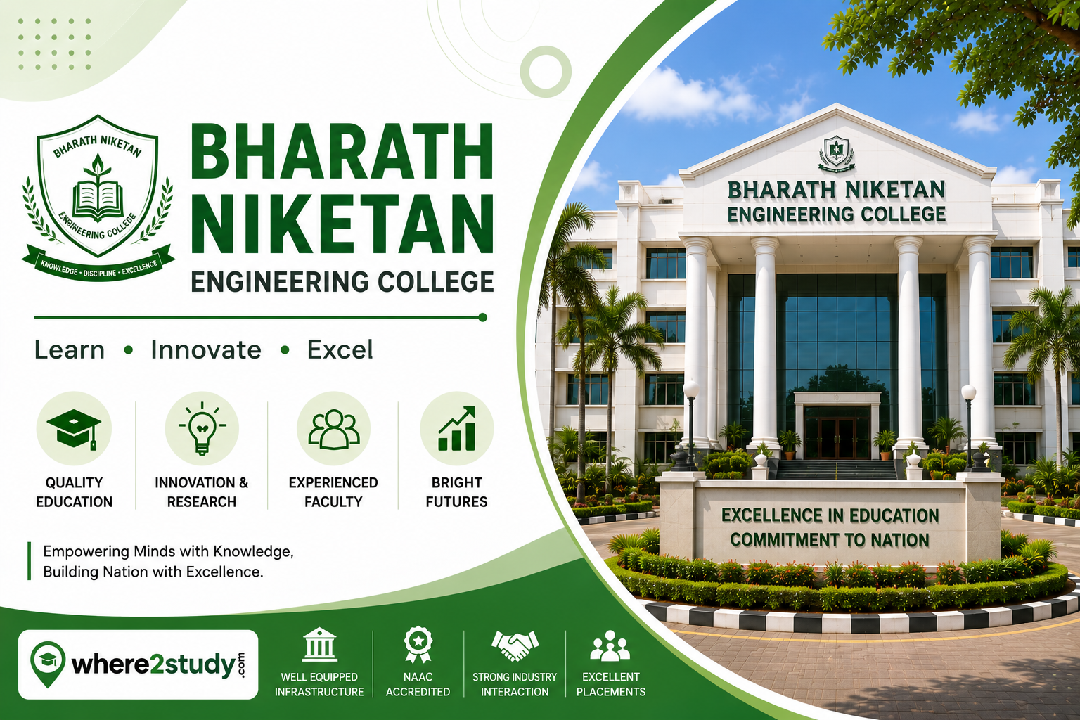 Bharath Niketan Engineering College: Your Engineering Success Depends on the Choices You Make