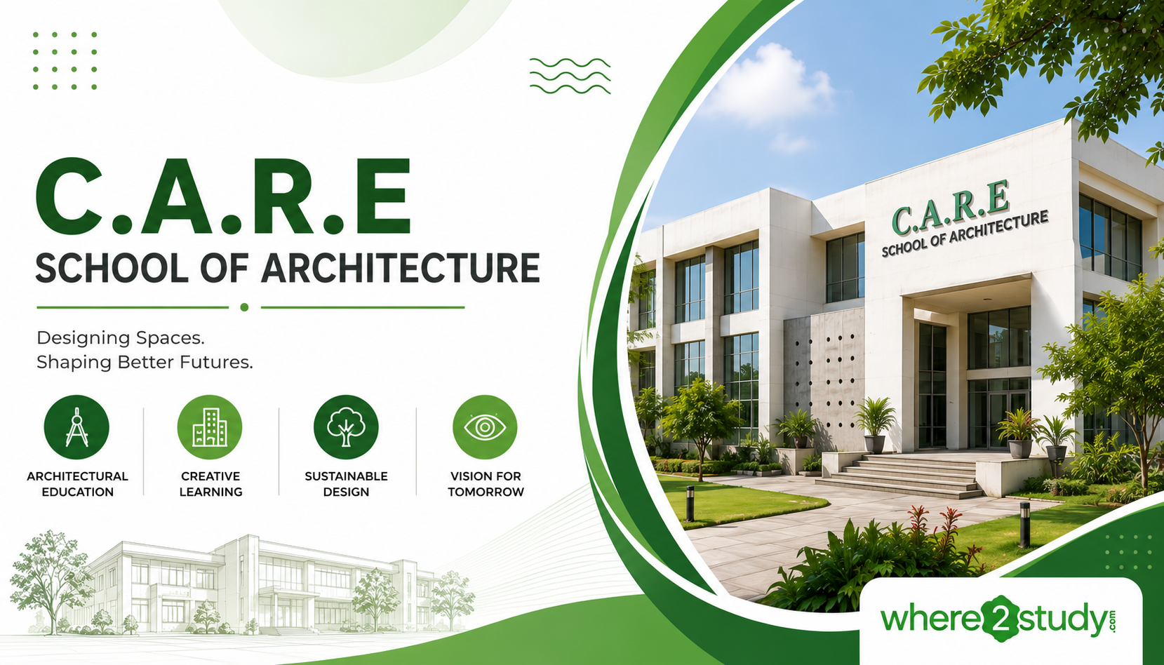 Master Architectural Innovation at C.A.R.E School of Architecture, Tiruchirappalli – Elite Tamil Nadu B.Arch Destination