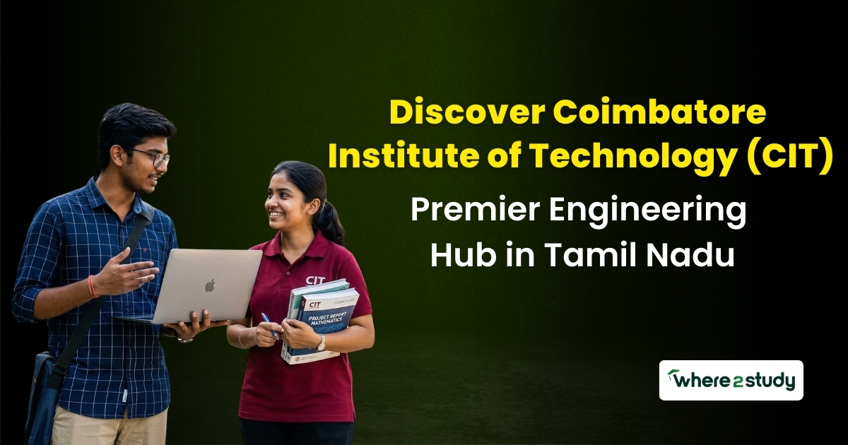 Discover Coimbatore Institute of Technology (CIT): Premier Engineering Hub in Tamil Nadu