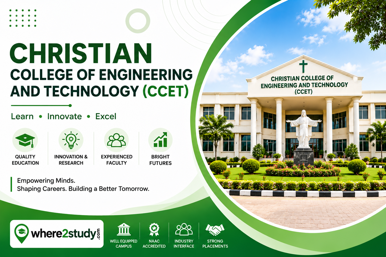 Christian College of Engineering and Technology: Learn, Innovate, and Prepare for the Future