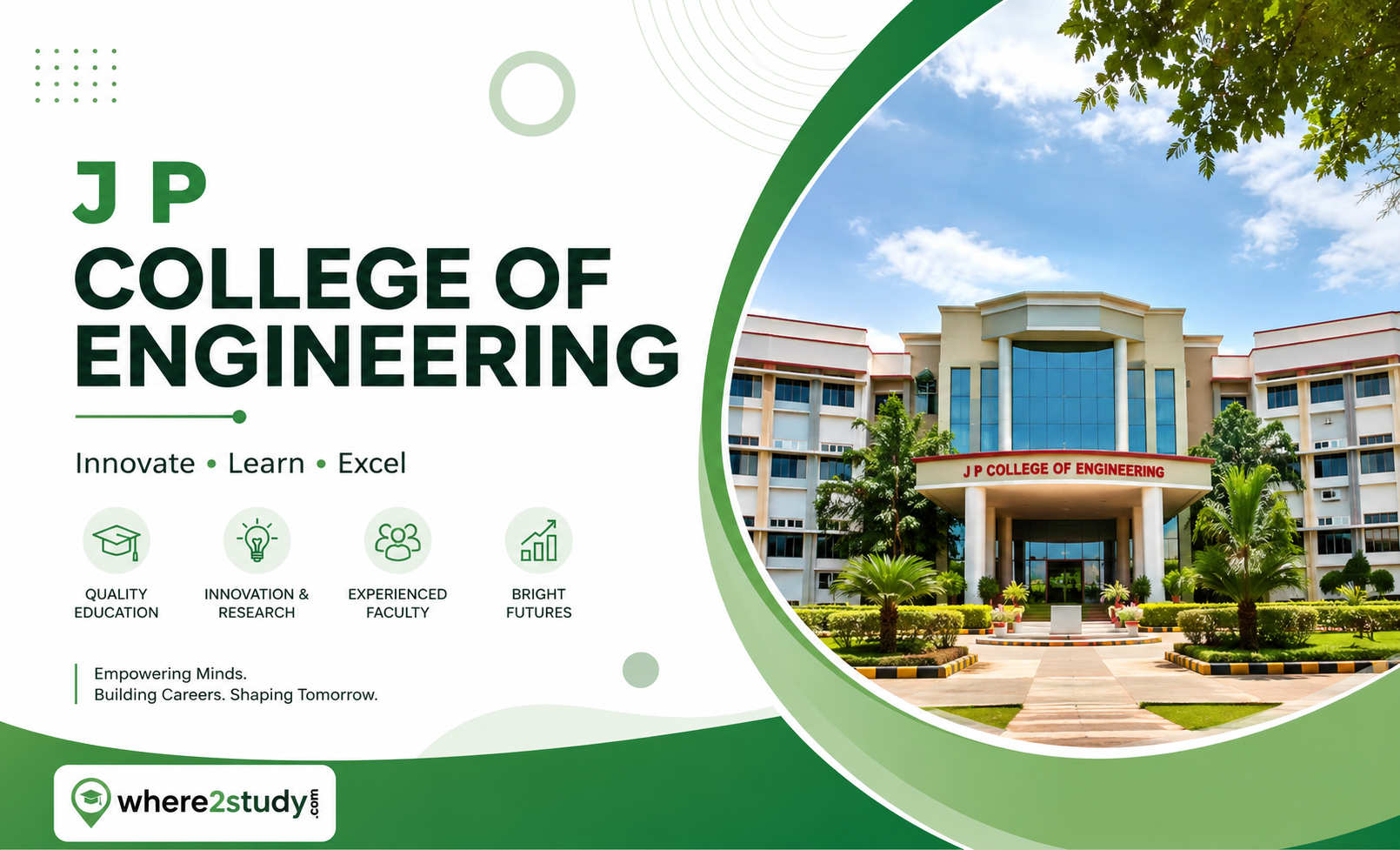 J.P. College of Engineering: Prepare Yourself for Opportunities Beyond the Classroom