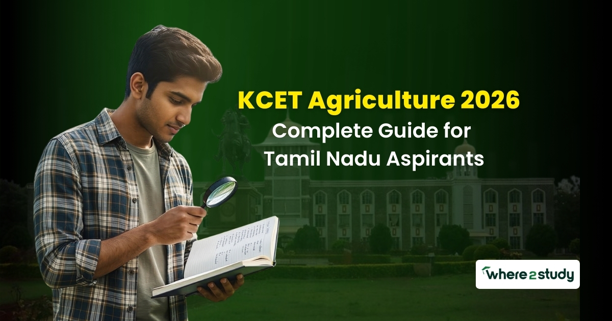 KCET Agriculture 2026: Complete Guide for Tamil Nadu Aspirants