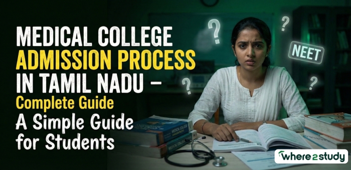 Medical College Admission Process  in Tamil Nadu – Complete Guide