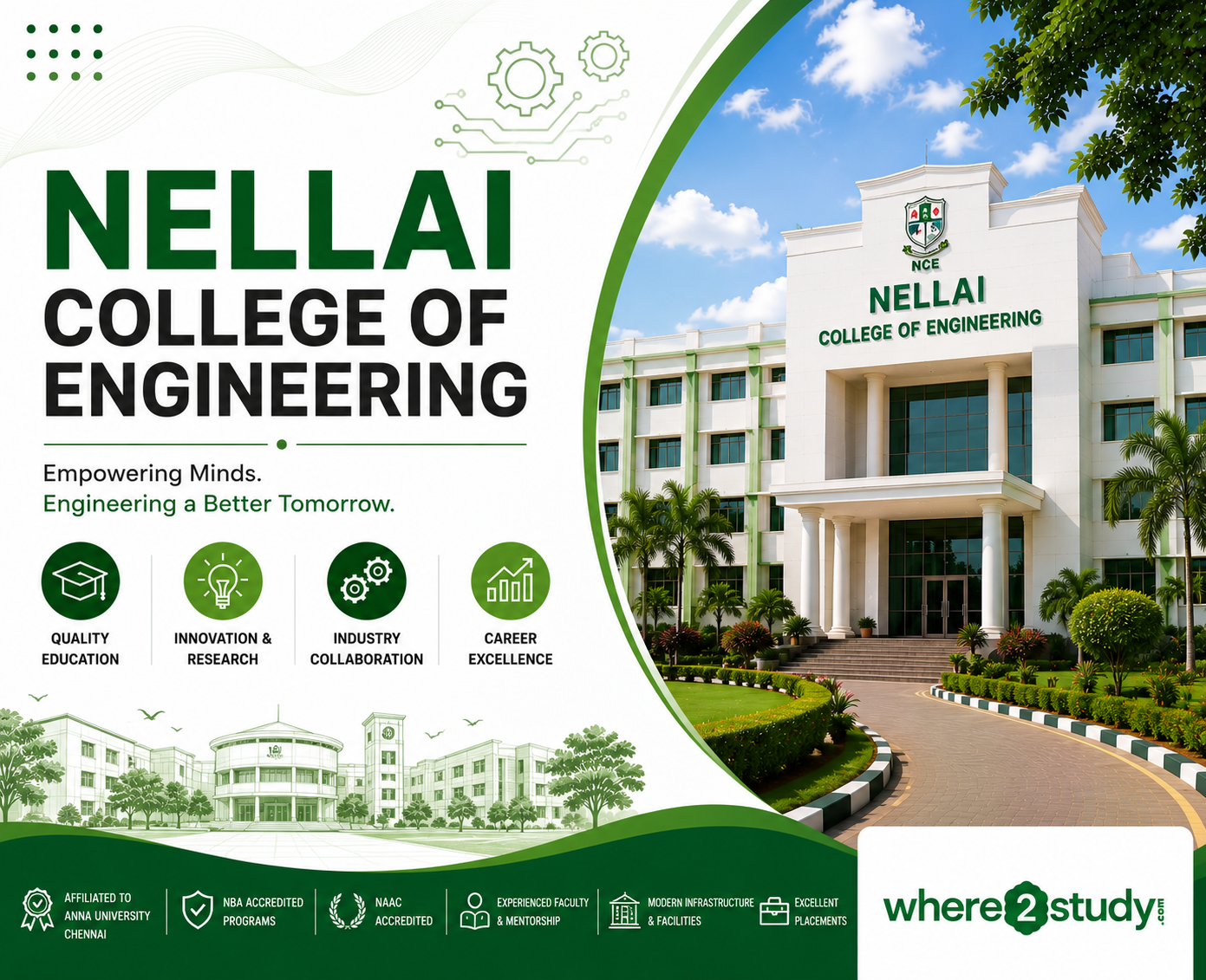 Advance Careers at Nellai College of Engineering, Tirunelveli – Premier Tamil Nadu Engineering Destination