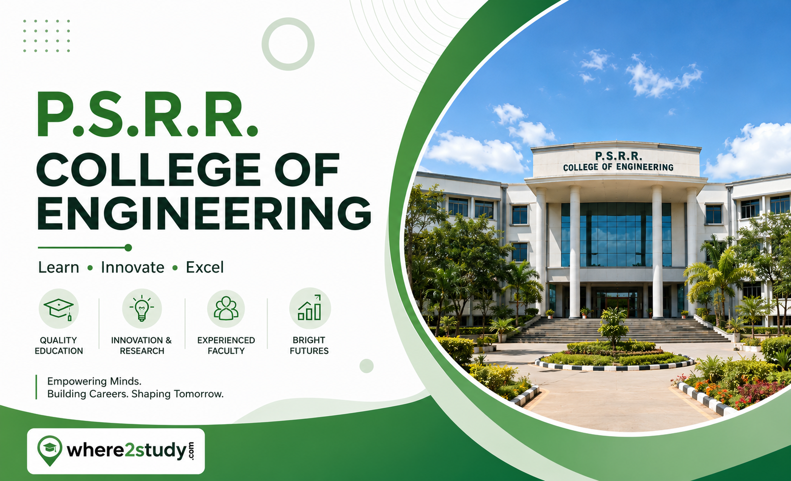 P.S.R.R. College of Engineering: Transform Your College Years into Career Success