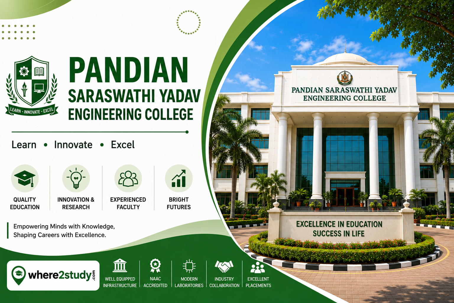 Pandian Saraswathi Yadav Engineering College: Make Your Engineering Journey More Meaningful
