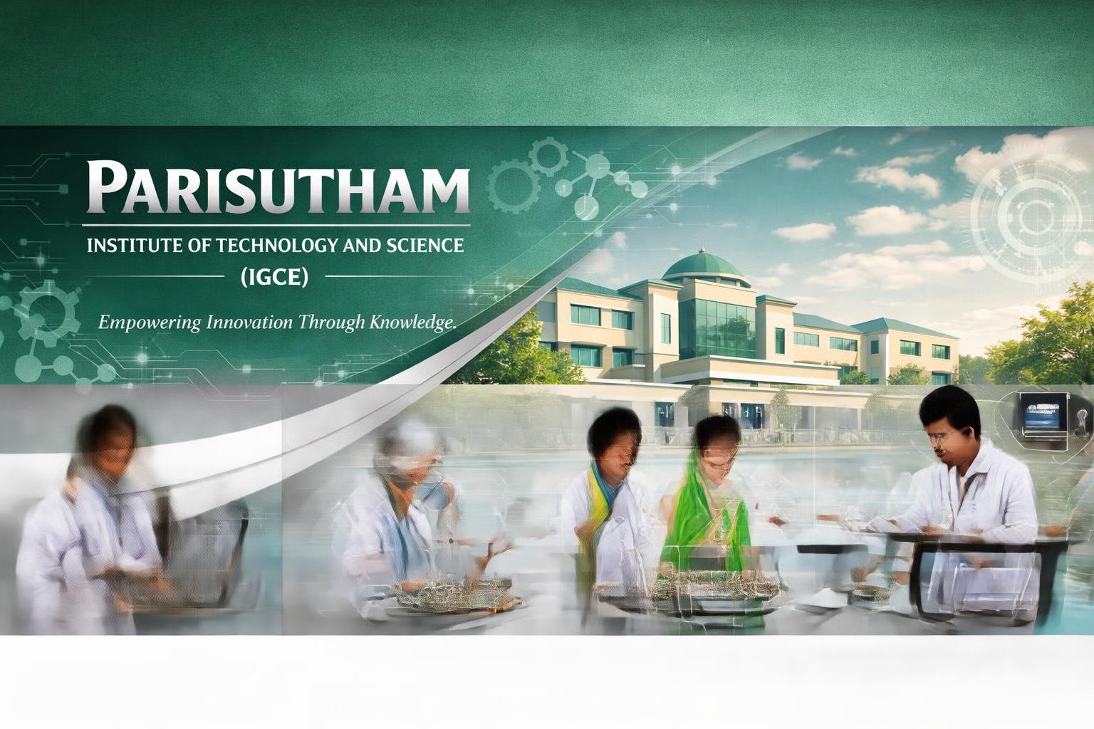 Advance Engineering Careers at Parisutham Institute of Technology and Science, Thanjavur – Leading Tamil Nadu Engineering Excellence