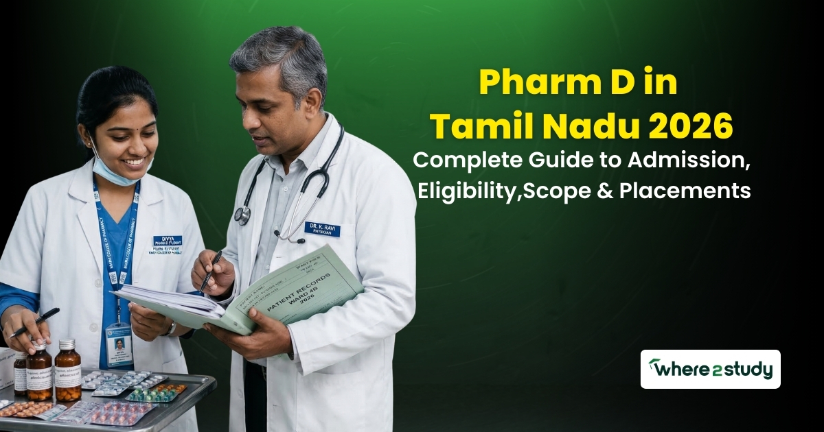 PHARM-D in Tamil Nadu 2026: Complete Guide to Eligibility, Syllabus & Preparation