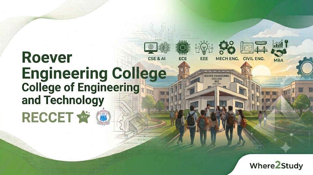 Build Engineering Futures at Roever Engineering College, Pudukkottai Region – Premier Tamil Nadu Engineering Hub