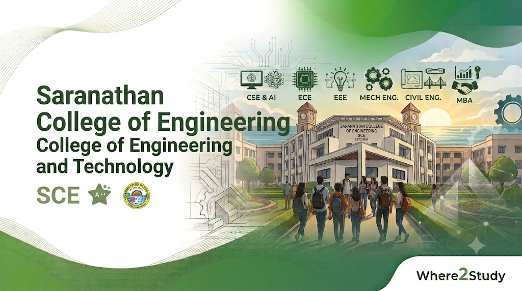 Discover Engineering Brilliance at Saranathan College of Engineering, Tiruchirappalli – Top Tamil Nadu Engineering Choice