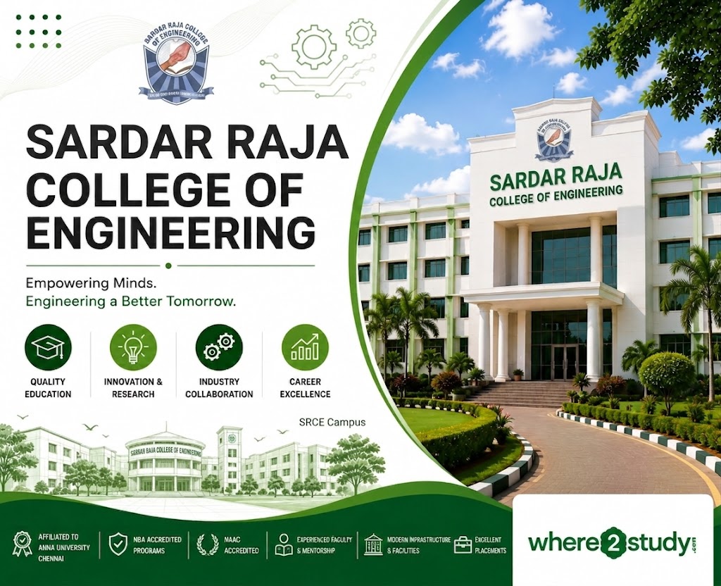 Pioneer Excellence at Sardar Raja College of Engineering, Tenkasi – Leading Tamil Nadu Engineering College