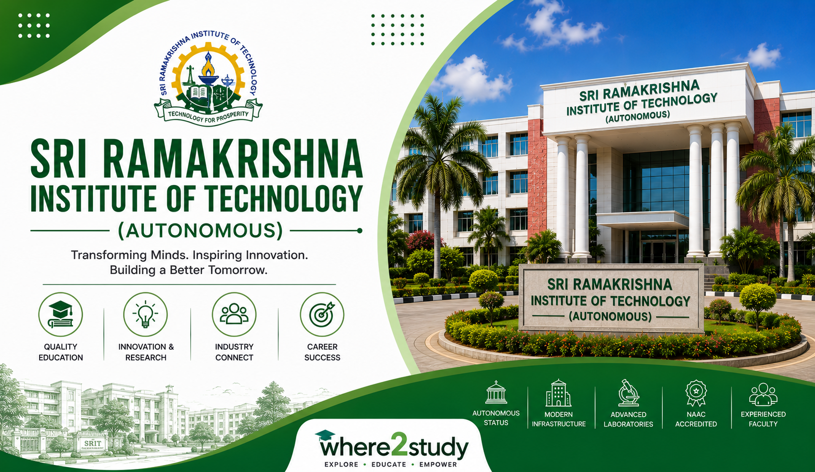 Sri Ramakrishna Institute 2026 Erode Guide: Sri Ramakrishna Institute of Technology (Autonomous) Anna University, Pachapalayam, Coimbatore: Tech Excellence Leader