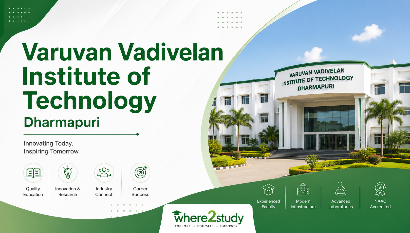 Varuvan Vadivelan Institute of Technology Dharmapuri – Building Tomorrow’s Engineers