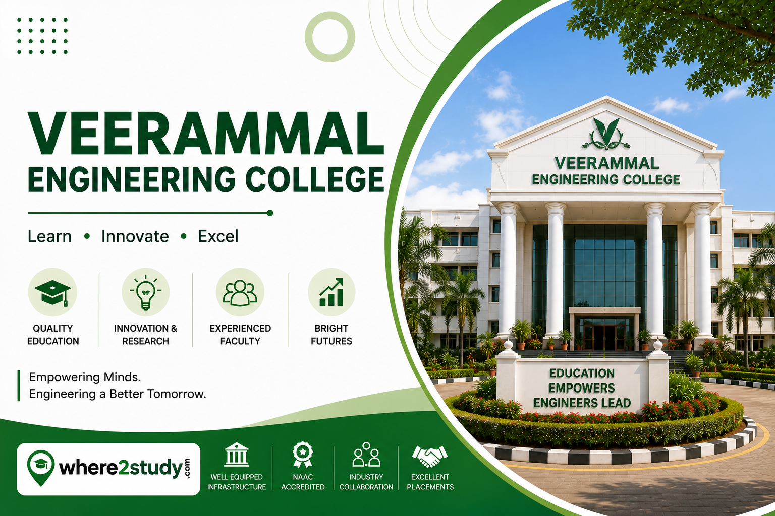 Veerammal Engineering College: Build the Right Skills Along with Your Engineering Degree